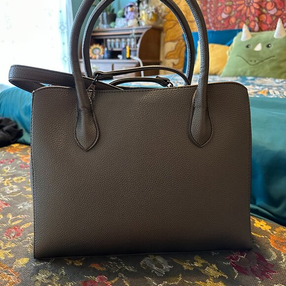 NWT | Nicole Miller Crossbody Metallic Handbag - Picture 3 of 9